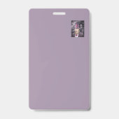 Hanging With Hyde badge violet vertical petit Hyde (Avant)