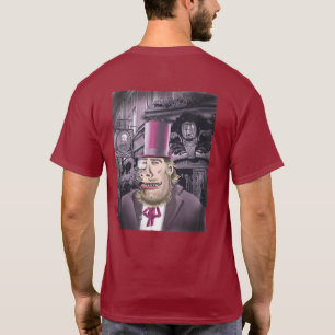 Hanging With Hyde femmes maroon T-shirt dos