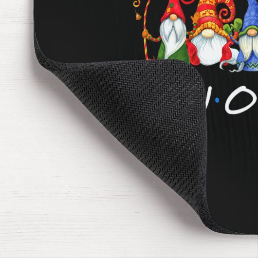 Hanging With My Gnomies Funny Gnome Friend Christm Muismat (Hoek)