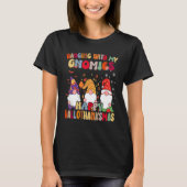 Hanging With My Gnomies Happy Hallothanksmas Gnome T-shirt (Voorkant)