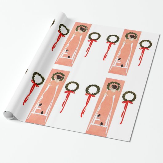 Hanging Wrearies Cadeaupapier (Uitgerold)