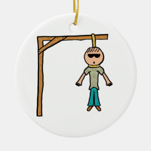 Hangman Keramisch Ornament