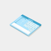 Hangman Word Game Post-it® Notes (Schuin)