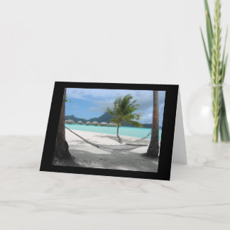 Hangmat op de Kaart van Bora Bora