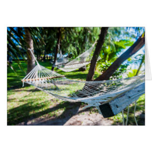 Hangmat op het strand, Fiji