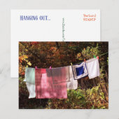 "Hangout" No.1 : Vêtements pour CARTE POSTALE (Devant / Derrière)