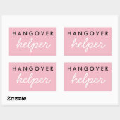 Hangover Helper Wedding Bachelorette Favor Sticker (Vel)