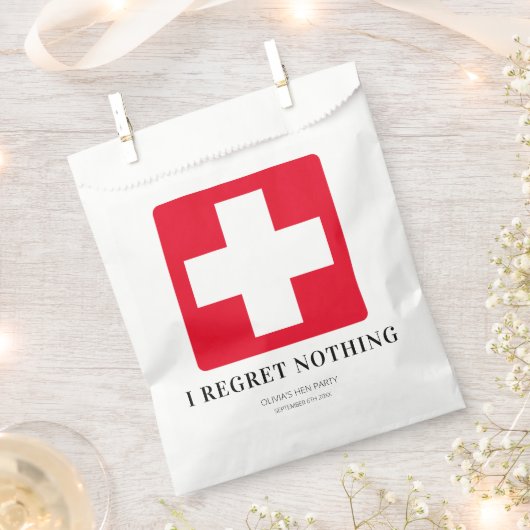 Hangover Kit Funny Party Favors Bag Bedankzakje (Geknipt)