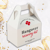 Hangover Recovery Kit Personalized Wedding Bedankdoosjes