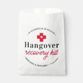 Hangover Recovery Kit Personalized Wedding Bedankzakje (Voorkant)
