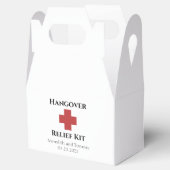 Hangover Relief Kit Bedankdoosjes (Geopend)