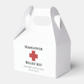 Hangover Relief Kit Bedankdoosjes