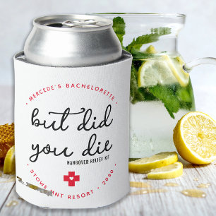 Hangover Relief Kit gepersonaliseerd maar ben je g Blikjeskoeler