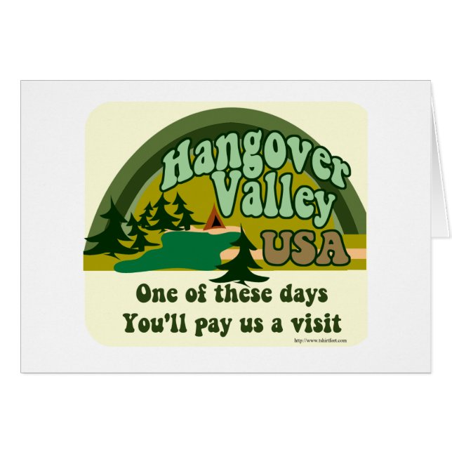 Hangover Valley USA (Voorkant Horizontaal)