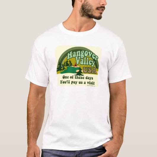 Hangover Valley Verenigde Staten T-shirt (Voorkant)