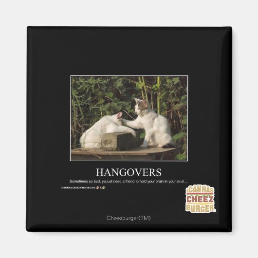 Hangovers Magneet (Voorkant)