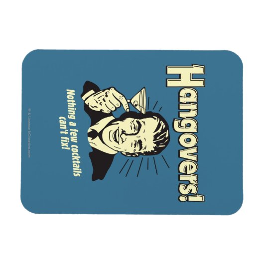 Hangovers: Nothing Cocktail Can't Fix Magneet (Horizontaal)