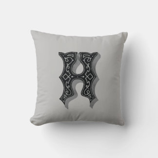 Hangtown Pillow (houtsnede) Kussen