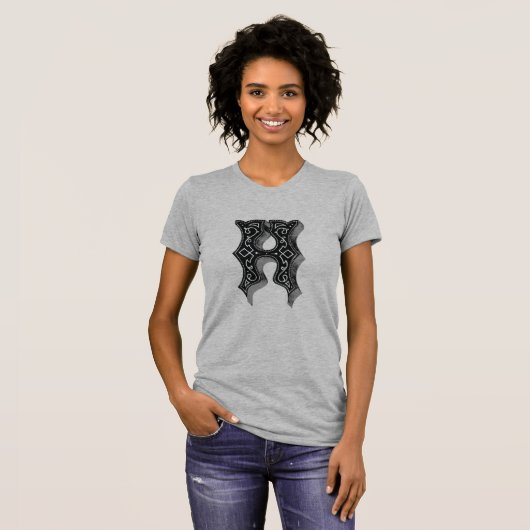 Hangtown T-Shirt (Woodblock) (Voorkant volledig)