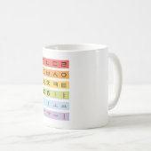 Hangul Blanc 11 oz classique Mug blanc (Devant droit)
