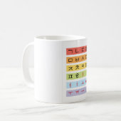 Hangul Blanc 11 oz classique Mug blanc (Devant gauche)