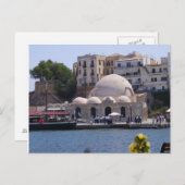 Hania, binnenhaven van Kreta Briefkaart (Voorkant / Achterkant)