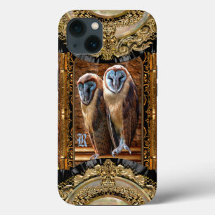 Hanivel Prey Owl Monogram Hoesje-Mate iPhone Case