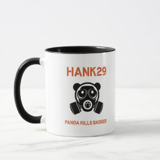 Hank29 Panda doodt Badger Mok