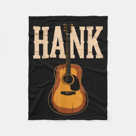Hank Folk Style Line Dancing Western Country Music Fleece Deken (Voorkant)