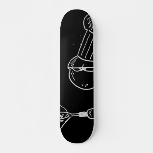 Hank long board skateboard (Voorkant)