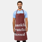 hankful Grateful Blessed Schort (Gedragen)
