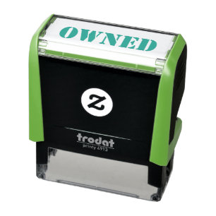 Hanky Code Self-Inking Stamp - Groen Zelfinktende Stempel