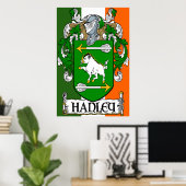 Hanley Coat of Arms Print (Thuiskantoor)