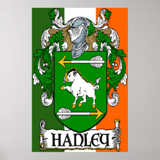 Hanley Coat of Arms Print