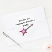 Hanna Montana/Rock Star Étiquette de sac de Google (Enveloppe)