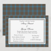 Hanna Scottish Faire-part de mariage (Devant / Derrière)