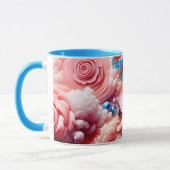 HANNAH ~ Abstract Pattern 3D ~ Pinks~ Mok (Links)