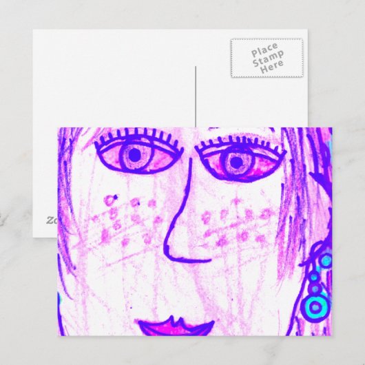 hannah briefkaart (Voorkant / Achterkant)