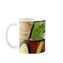 Hannah dans la tasse de repos