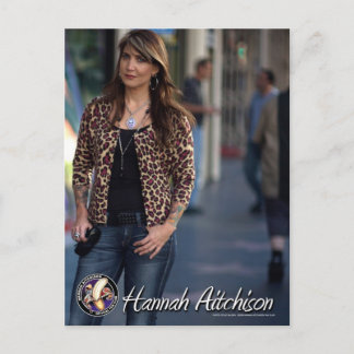Hannah in Hollywood Briefkaart - Hannah Aitchison
