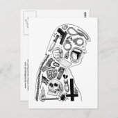 Hannah Lee Scott briefkaart (Voorkant / Achterkant)