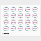 Hannah Ronde Sticker (Vel)