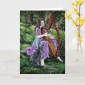 Hannah Titania, carte de voeux de vente de sceaux  (Fleur jaune)