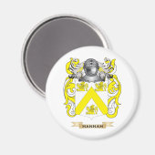 Hannah Wapen (Familie Crest) Magneet (Voorkant / Achterkant)