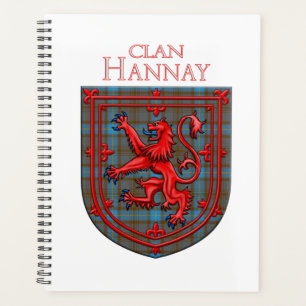 Hannay Tartan Scottish Plaid Lion Rampant