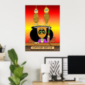 Hanni Ba Loo Customer Service Poster (Thuiskantoor)