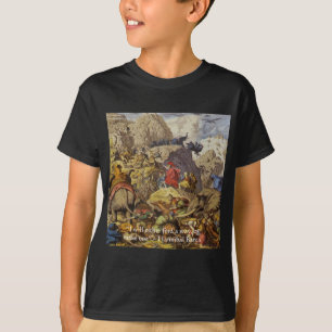Hannibal Barca & Leger & Citaat Cadeaus & Kaarten T-shirt