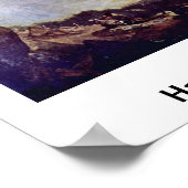 Hannibal Crossing Alpen van Joseph William Turner Poster (Hoek)