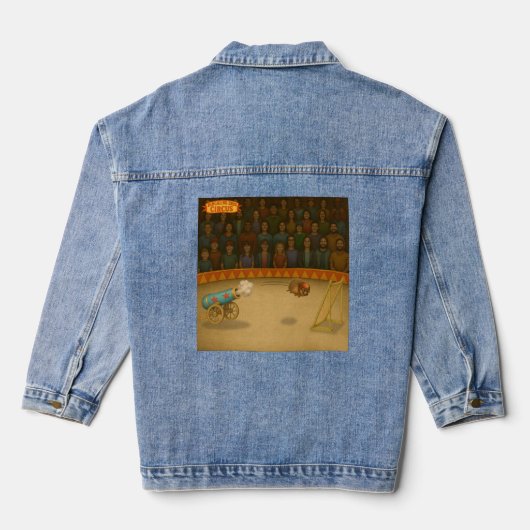Hannibal de Kanonskogel Denim Jacket (Achterkant)