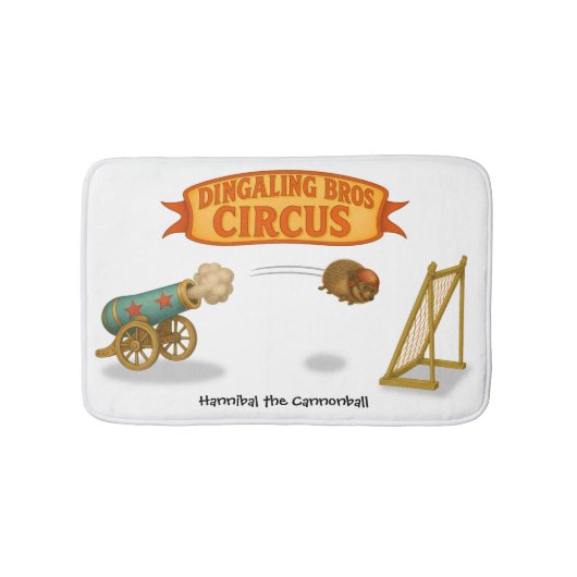 Hannibal the Cannonball Badmat (Voorkant)